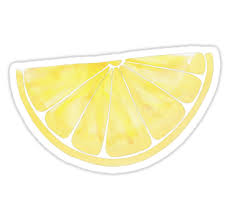 Lemon Slice Sticker By Zoe Calyer Summer Sticker Hydroflask Stickers Tumblr Stickers