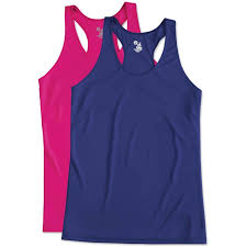 custom badger womens performance racerback tank design