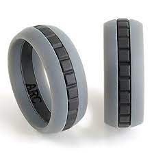 Arcrings Mens Silicone Wedding Ring Band Size 11 Rings For Men Wedding Ring Bands Mens Wedding Rings