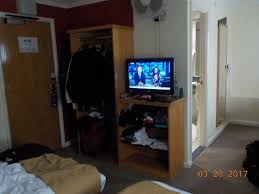 Looking for the best tv wall mount with shelf? Open Ing Shelving Open Hang Up Space Flat Screen Tv And Wall Mounted Fan Picture Of Holiday Inn Express London Victoria Tripadvisor