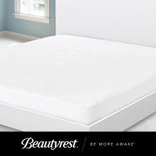 Beautyrest 100 Polyester Brushed Knit Mattress Pad In Multiple Sizes White Mattress Pad Mattress Beautyrest