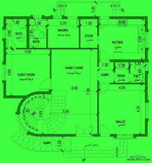 فيلا صغيرة المساحه 5 غرف نوم 250 متر مربع طابقين 12 40 م X 10 30 م Arab Arch Floor Plans How To Plan Home Decor