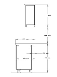 Cabinet Dimensions Medidas De Cocina Bohemio
