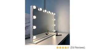 Wayking Hollywood Spiegel Make Up Spiegel Mit Led Lichtern Touch Steuerung Gross Kosmetikspiegel Mit Beleuchtung Schminkspiegel Schminkspiegel Mit Beleuchtung