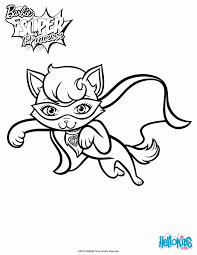 Click on the images and download them on your. Barbie In Princess Power Coloring Pages Barbie S Super Pet Cat Coloring Home