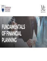 Access to the money education practice portal. Hs300 Chapter 2 1 Fundamentals Of Financial Planning Chapter 2 Interpersonal Communication And Behavioral Finance Fundamentals Of Financial Course Hero