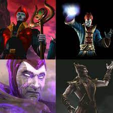 Shinnok Variations From Mortal Kombat 4 To Mortal Kombat X Mortal Kombat Mortal Kombat Characters Mortal Kombat 4