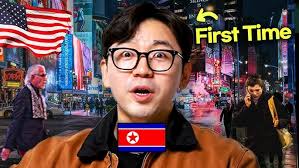 German visits USA for the first time