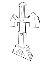 You can print or color them online at getdrawings.com for absolutely free. Minecraft Sword Coloring Pages Coloring Home