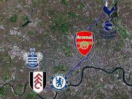 Premier league map and team logos. 17 Things You Never Knew About The English Premier League