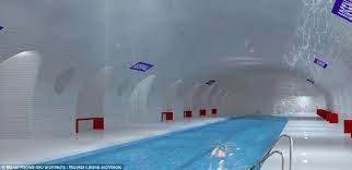 Even the best uk summer weather will leave the water too cold for most to endure! Paris Ghost Metro Stations Could Be Redeveloped As Swimming Pools And Bars Daily Mail Online