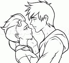 How To Draw Elsa And Jack Frost Step 14 How To Draw Elsa Jack Frost Drawings