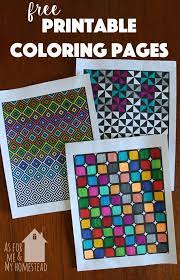 Click the basic geometric shapes coloring pages to view printable version or color it online (compatible with ipad and android tablets). Free Printable Coloring Pages As For Me And My Homestead