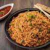 Thai fried rice with pineapple and chicken. 1