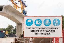 Your jobsite safety signs may include everything from safety instructions to warnings about biohazards. Safety Signage At Construction Site Stock Photo Picture And Royalty Free Image Image 88421599