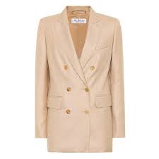 Suit up to perfection in max mara's merlot blazer, which has been crafted in italy from a luxurious combination of camel hair and silk. Merlot Silk And Camel Hair Blazer Editorialist