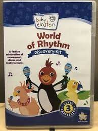 Disney Baby Einstein World Of Rhythm Discovery Kit Dvd 2 Discs Set 786936807684 Ebay