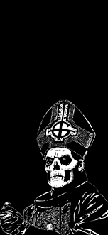 Ghost bc wallpapers for desktop, mobile, iphone and tablets. My Favorite Papa Iphone Wallpaper Fits The Bottom Of The Screen Perfect For An Iphone Xs Max I Didn T Create The Original Fan Art Just Modified It Ghostbc