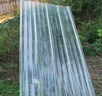 Hojas de techo corrugado de aislamiento transparente, panel de techo de  cobertizo de garaje, revestimiento de pared, placa de iluminación diurna  FRP ...