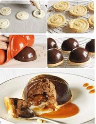 Decouvrez Notre Recette De Dome Caramel Chocolat Coques Chocolat 100g De Chocolat Noir Ganache Caramel 2 Gateaux Et Desserts Recette Dessert Recette