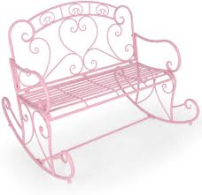 Unlike standard rocking chairs that you may place in your home, patio rocking chairs are designed to withstand outdoor elements while still maintaining the classic. 41 Patio Rocking Chair Cast Iron Metal Frame Garden Furniture Rocker Chair 2 Person Stylish Large Outdoor Loveseat Rocking Bench For Yard Porch Living Room Entryway Farmhouse Walmart Com Walmart Com