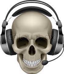 Download this premium vector about skull with headphones and skeleton hands, and discover more than 14 million professional graphic resources on freepik. Totenkopf Mit Kopfhorer Stock Vektor Colourbox