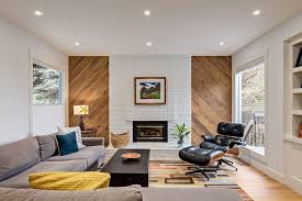 Mid Century Modern Living Room I Like The Wood Walls Mid Century Modern Living Room Mid Century Modern Living Living Room Modern