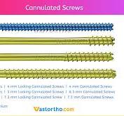 Cannulated Screws Specification, Uses & Sizes • Vast Ortho