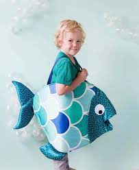 Handmade Halloween A Diy Fish Costume That Won T Flop Free Pattern Spoonflower Blog