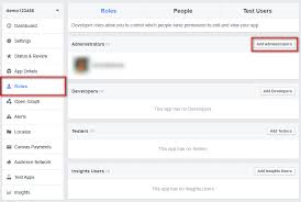 Once you're registered as a facebook developer, click on the apps button in the top title bar of the web page. Providing Gigya Access To Your Facebook App Settings Gigya Documentation Developer S Guide