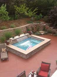 Top Tips To Design A Small Pool For A Family Of Four Small Pool Design Small Inground Pool Small Swimming Pools