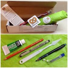 Artsnacks The Best Monthly Art Supply Subscription Box Previous Boxes Cool Art Box Art Art