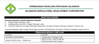 Maybe you would like to learn more about one of these? Jawatan Kosong Terkini Di Perbadanan Kemajuan Pertanian Selangor Pkps Appjawatan Malaysia