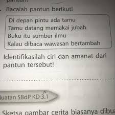 Maybe you would like to learn more about one of these? Identifikasilah Ciri Dan Amanat Dari Pantun Tersebut Brainly Co Id