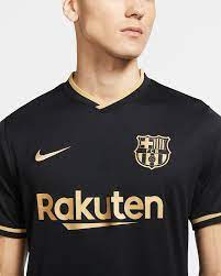 For the look sported at camp nou by amazing players like lionel messi, antoine griezmann, sergio busquets, or gerard piqué. Fc Barcelona 2020 21 Stadium Away Men S Soccer Jersey Nike Com