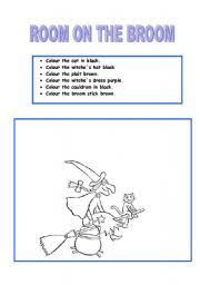English Teaching Worksheets Room On The Broom Room On The Broom Reading Activities Teaching English