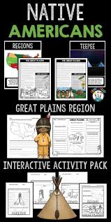 Native American Great Plains Region Native American Heritage Month Native American Lessons Native American Regions
