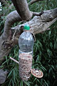 Enfeite de mesa muito legal! Upcycling Vogelfuttersilo Aus Pet Flasche View Of My Life