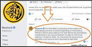 I am trying to sign up for premium but my current maybank debit card is rejected. Pre Auth Debit Maybank Biodata Syafa Wany Penyanyi Lagu Malu Malu Kucing Azhan Co If You Normally Bank With Maybank And Want The Convenience Of Spending Online With Paypal There Are A