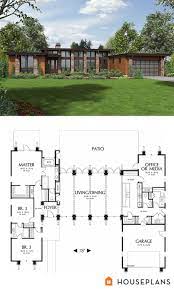 Modern Style House Plan 3 Beds 2 5 Baths 2557 Sq Ft Plan 48 476 Modern Style House Plans Modern House Floor Plans Modern Floor Plans