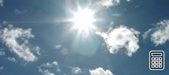 مجتمع أخضر و بصمة مستدامة. Calculation Of Sun Position Sunrise And Sunset