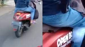 150.000 spec a = rp. Viral Wanita Berhijab Naik Scoopy Bertuliskan Open Bo Tuai Sindiran Pedas
