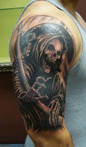 70 Trendy Tattoo Old School Men Boys Reaper Tattoo Grim Reaper Tattoo Tattoo Sleeve Men