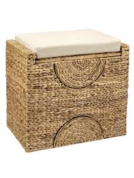 Tabouret Helline Tabouret Panier A Linge Decoration