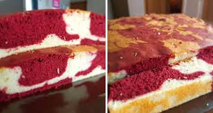 Resepi kek red velvet sekali rasa pasti termimpi mimpi. Sedapnya Kek Marble Red Velvet Cheese Pesona Pengantin