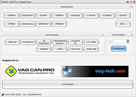 Vcp system installation computer requirements: Vcp Can Professional Interface Vcp 1