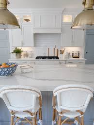 How much overhang should a kitchen island have if we add together the dimensions we now know, this will give us a good guide on how much space having an island in your kitchen can be the dream for many, but it's not always the correct. Our White Kitchen Blue Island Details Chrissy Marie Blog