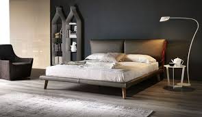 Design Bett Adam Von Cattelan Mit Holzbeine Und Leder Optik Bett Mobel Bett Modern Bett Ideen