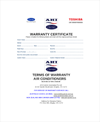 This enables the customer to claim for any repair or replacement of the purchased item within the prescribed time period. Warranty Certificate Templates Free Premium Samples