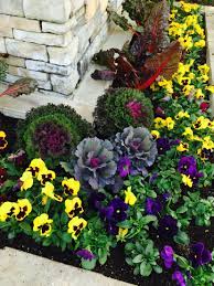 Fall Landscaping Front Entrance To A Subdivision Fall Landscaping Fall Landscaping Front Yard Summer Planter